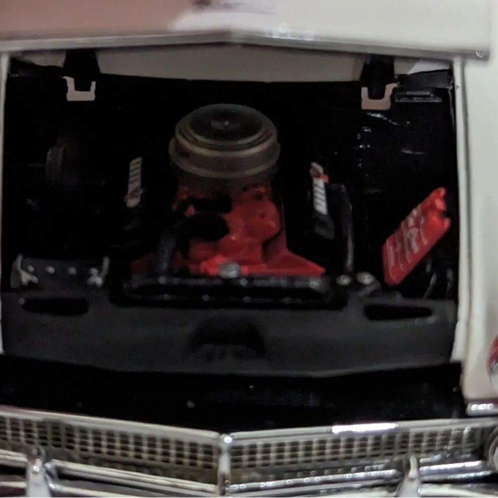 1955 Ford Fairlane Pink Crown Victoria Franklin Mint Precision Models 1:24 NIB - Picture 4 of 10